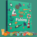 Kids Wooden Fishing Game Toy